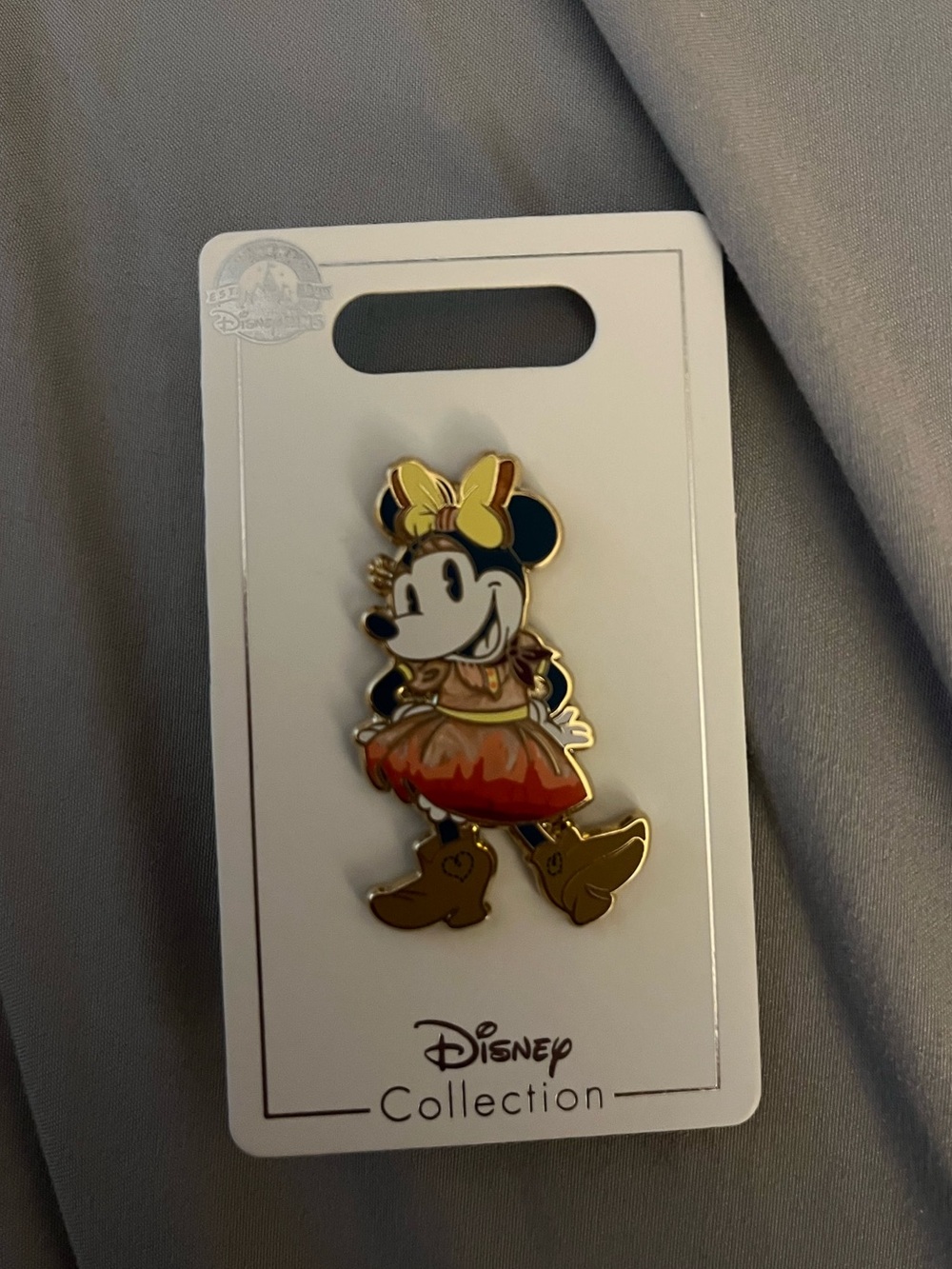 Thunder Mountain Railroad Minnie Mouse Disney Pin